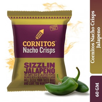Cornitos Nacho Crisps Jalapino 60 G